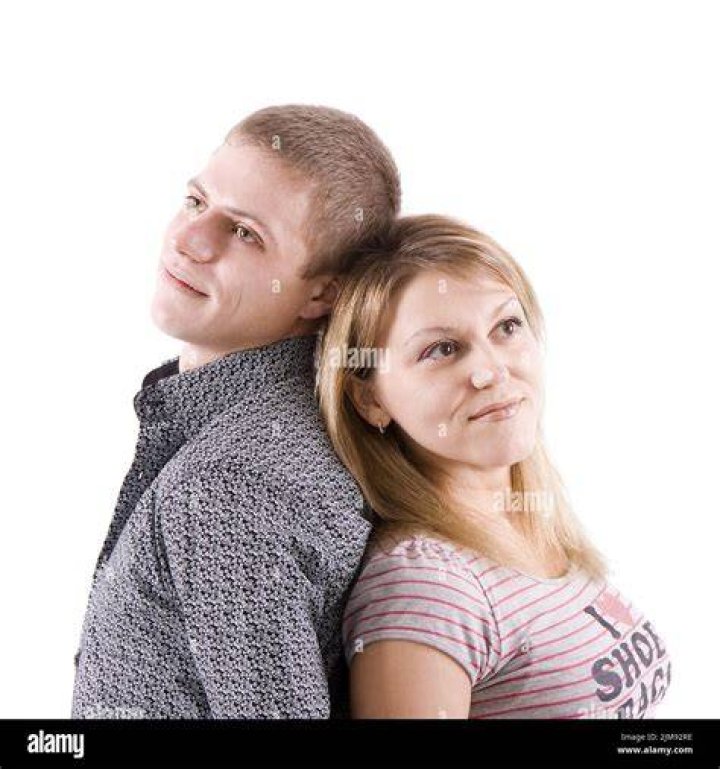 a man and a woman posing for a photo