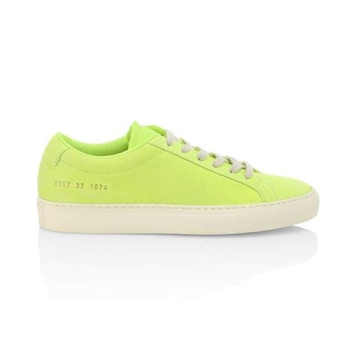 Achilles Neon Leather Sneakers Achilles Neon Leather Sneakers