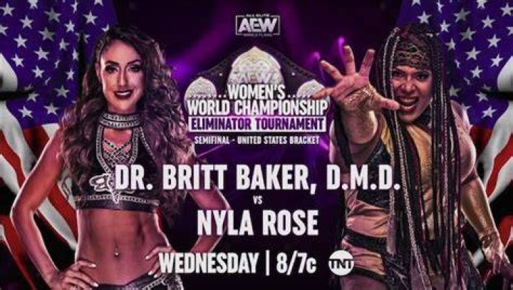 AEW Dynamite Britt Baker Nyla Rose Toni Storm Hikaru Shida