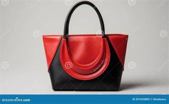 Bag, Handbag, Black, Pattern, Red, Fashion accessory, Polka dot, Design, Shoulder bag, Material property, 