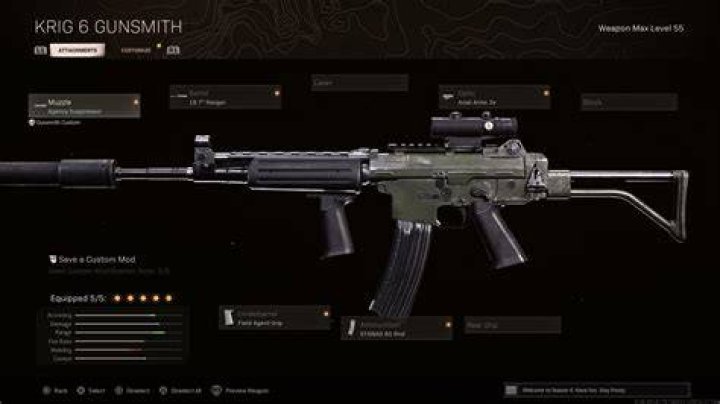 Best Krig 6 Warzone Loadout