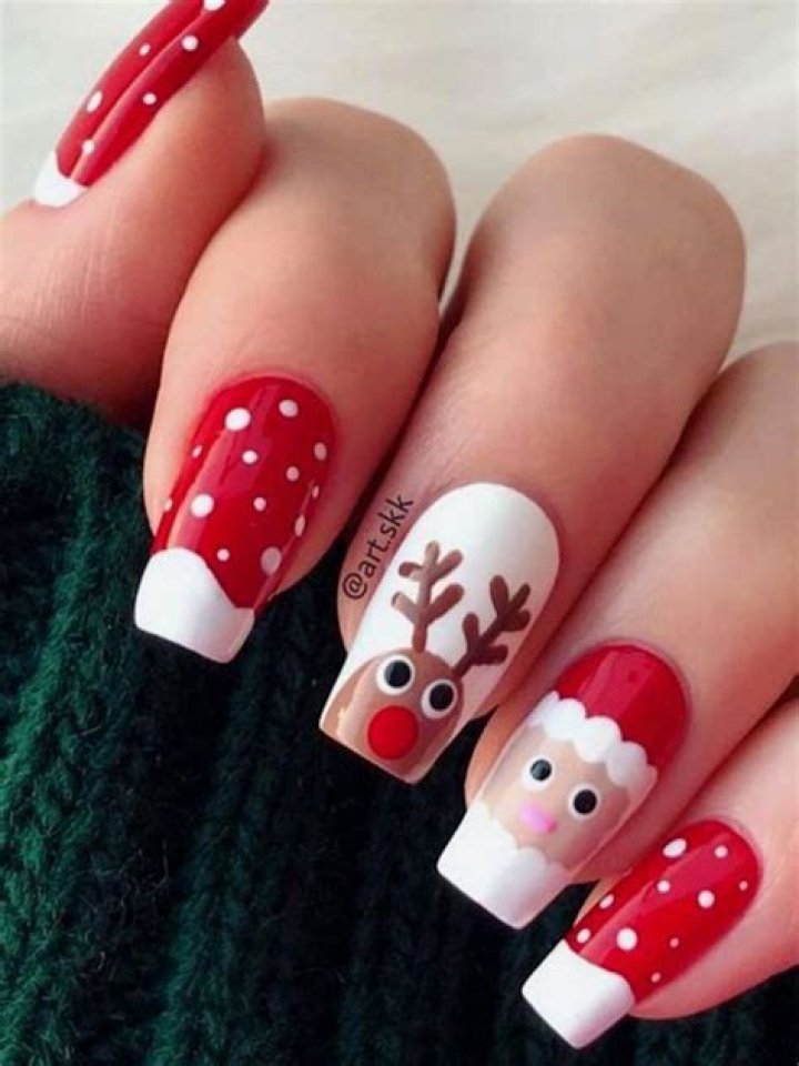 christmas nail art ideas