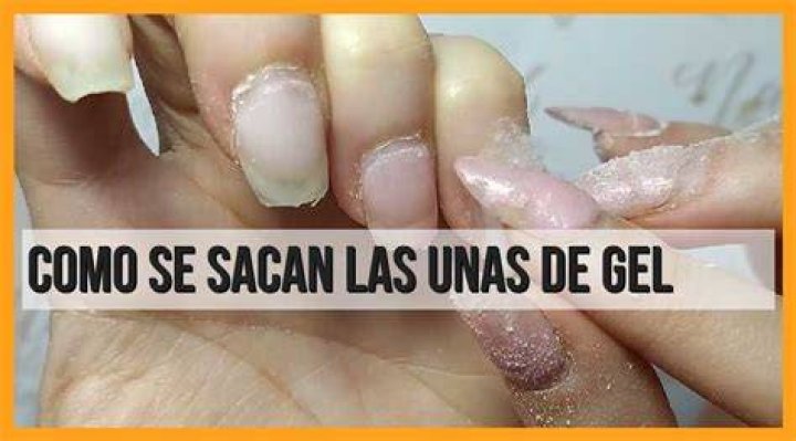 como eliminar unas gel en casa