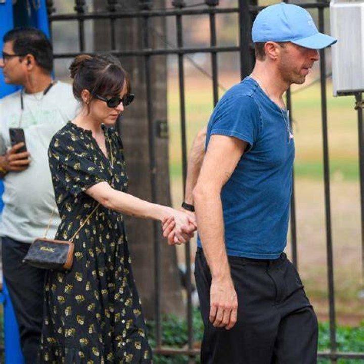 Dakota Johnson and Chris Martin Dakota Johnson and Chris Martin