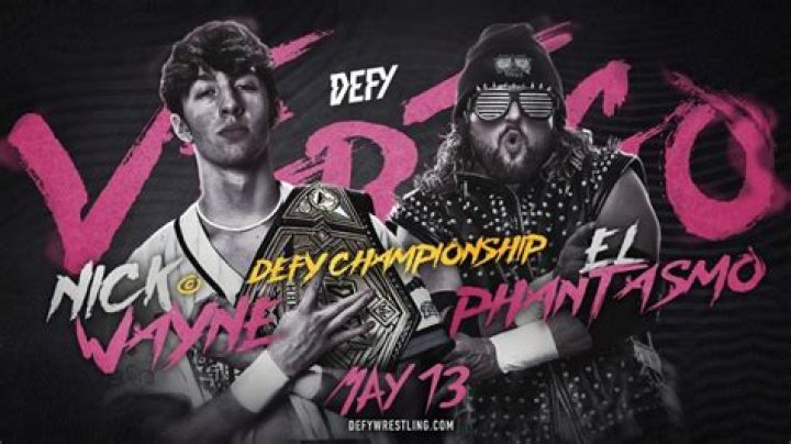 DEFY Wrestling Nick Wayne El Phantasmo