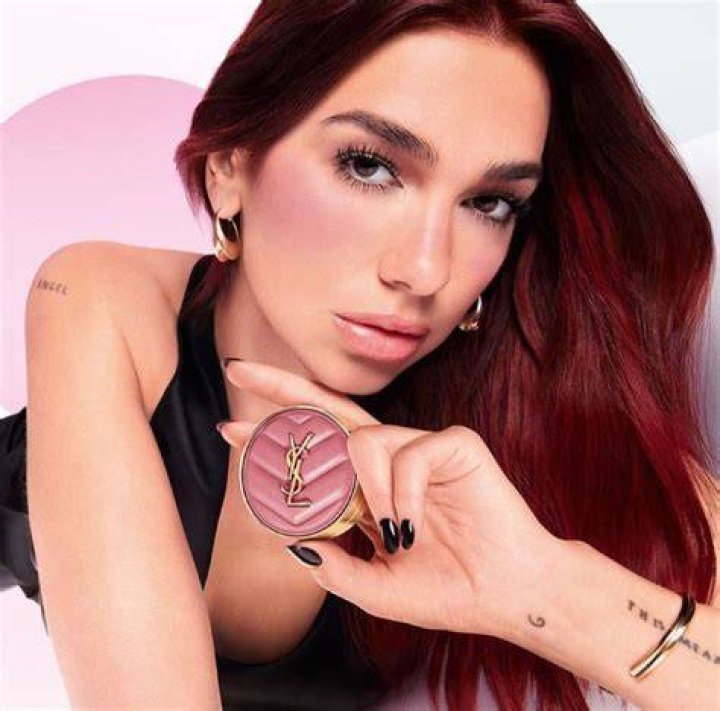 dua lipa ysl beauty campaign