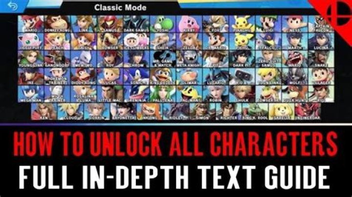 Fastest Way to Unlock Characters in Smash Ultimate