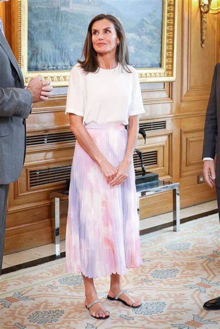 il look di Letizia Ortiz