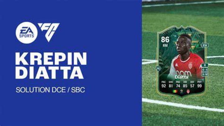 Krepin Diatta March Favourite SBC Cheapest Solution