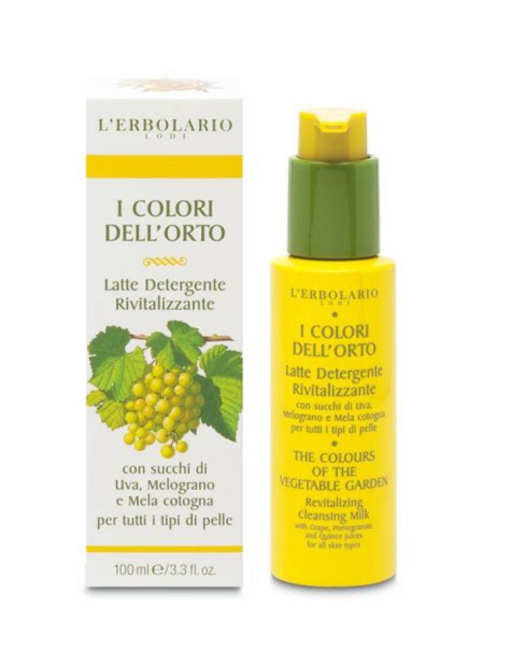 Latte Detergente Rivitalizzante per tutti i tipi di pelle