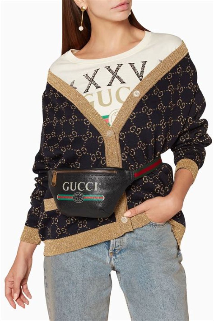 Logo print belt bag Logo print belt bag