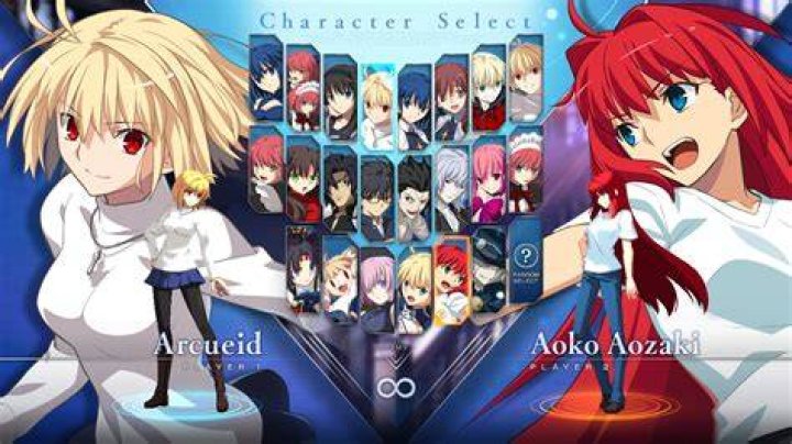 Melty Blood Type Lumina Character Palette Customization Confirmed
