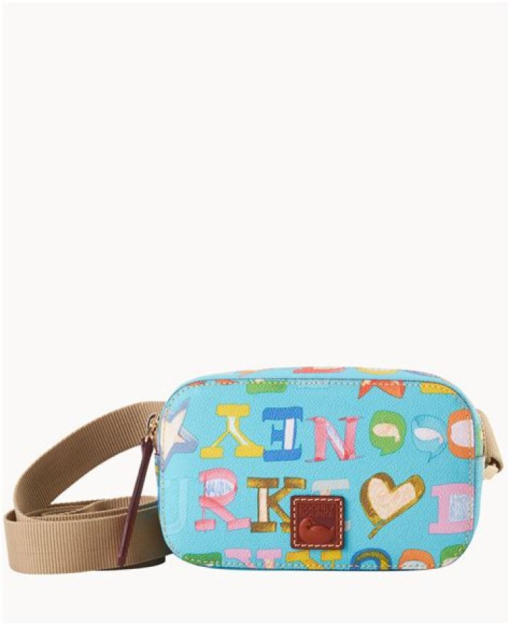 Monogram-print cotton belt bag Monogram-print cotton belt bag