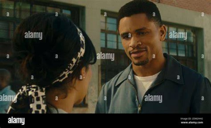 nnamdi asomugha as robert halloway and tessa thompson as sylvie parker in slyvie&rsquo;s love