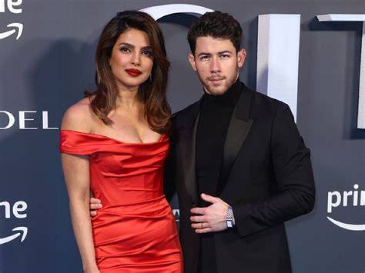 priyanka chopra and nick jonas at the inauguration of the cultural centre t the jio world centre in mumbai