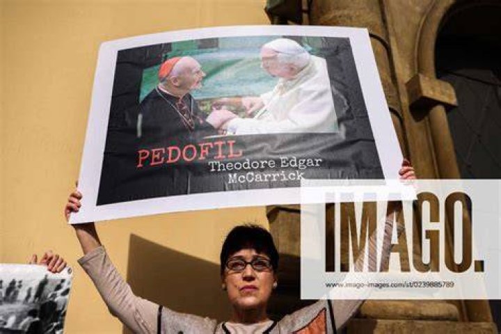 Protest Against Pope John Paul II Covering Up Sex Scandals