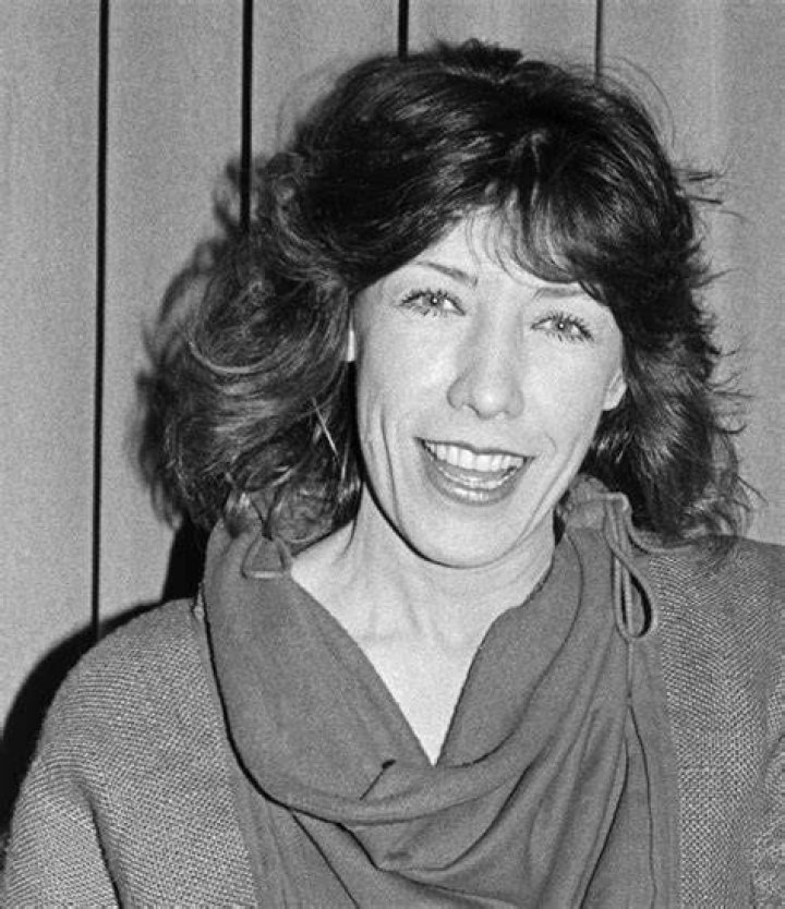 [publicity photo: Lily Tomlin laughing]