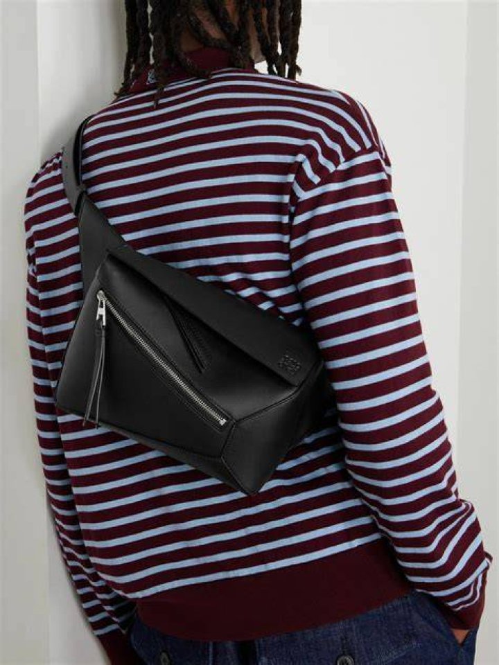 Puzzle small leather belt bag Puzzle small leather belt bag