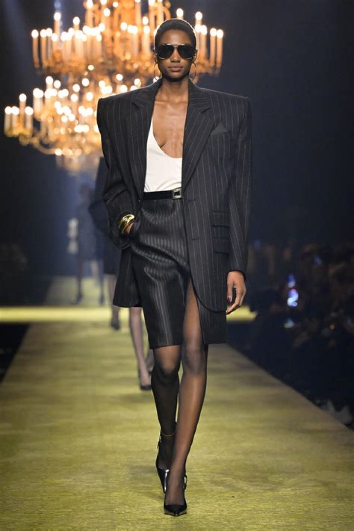 Saint Laurent RTW Fall 2024 - Front Row saint laurent rtw fall 2024 front row