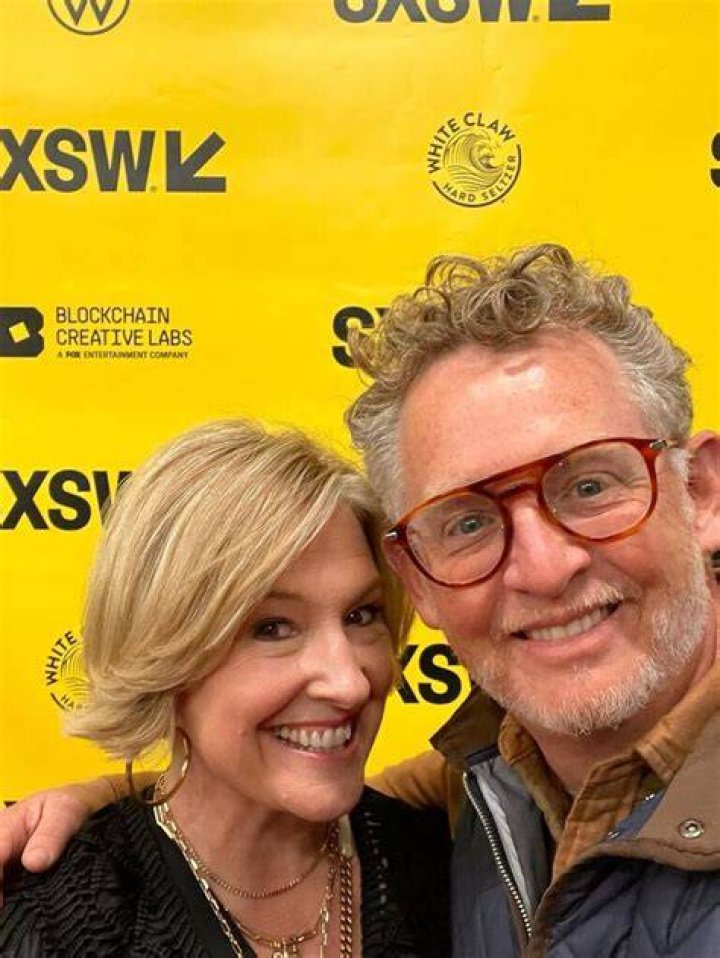 Steve Alley and Brene Brown's photo