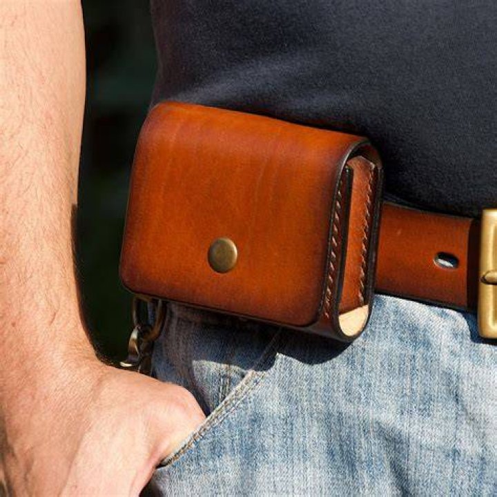 The Pouch leather belt bag The Pouch leather belt bag