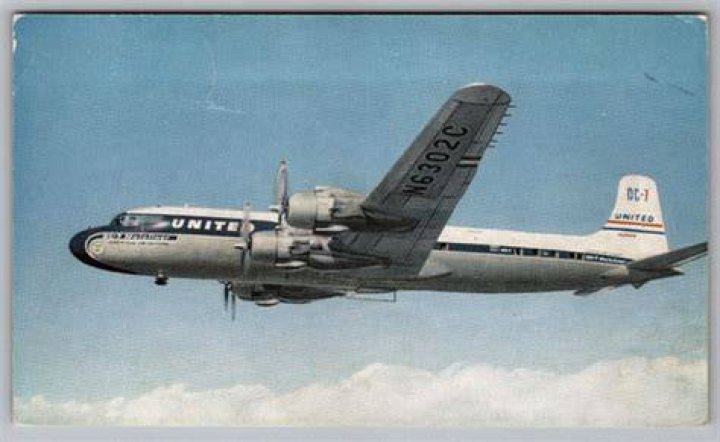 United prop plane
