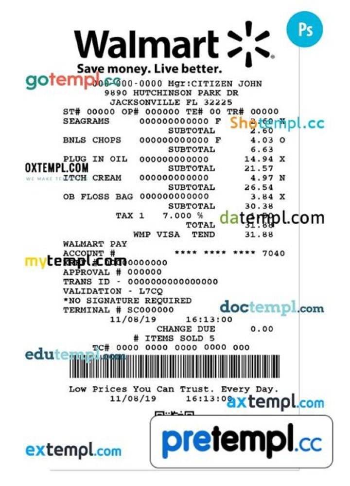 What Payment Forms Does Walmart Pay Accept?