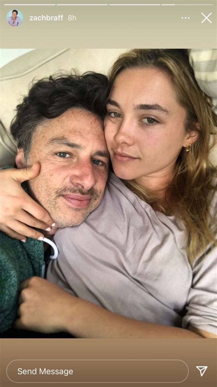 Zach Braff And Florence Pugh Relationship